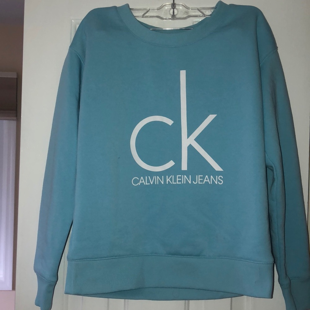 Calvin Klein blue sweater